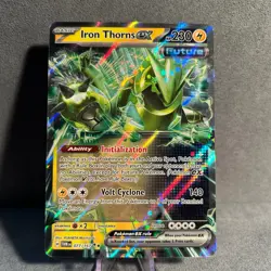 Iron Thorns EX 077/167 Twilight Masquerade Pokemon NM - Image 1