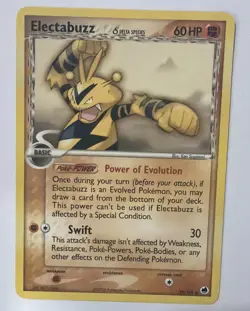 2006 Pokemon EX Dragon Frontiers Electabuzz #29/101 - Image 1