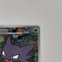 Pokemon TCG Haunter MEP 027 Full Art Black Star Promo Mega Evolution - Image 4