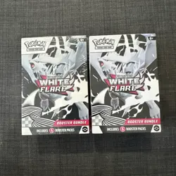 Pokemon TCG: Scarlet & Violet White Flare Booster Bundle x2 - Brand New - Sealed - Image 1