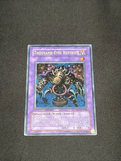 Yugioh Thousand-Eyes Restrict MC1-EN004 Limited Edition Secret Rare NM - Image 1