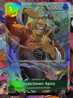 SCRATCHMEN APOO - One Piece EB01-15 - AA Alt Art Rare R - Premium Booster Vol. 2 - Image 1