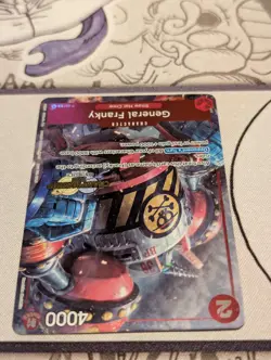 General Franky P-027 Championship 2023 Promo One Piece TCG Near Mint ENG Foil - Image 3