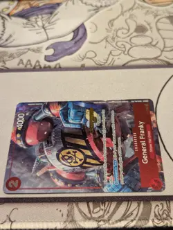 General Franky P-027 Championship 2023 Promo One Piece TCG Near Mint ENG Foil - Image 4