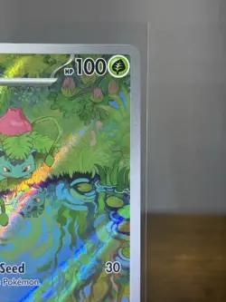Pokemon TCG Ivysaur Holo Illustration Rare Card 167/165 Scarlet & Violet 151 - Image 3
