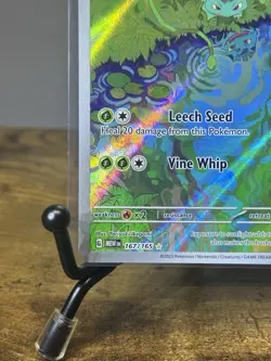 Pokemon TCG Ivysaur Holo Illustration Rare Card 167/165 Scarlet & Violet 151 - Image 4