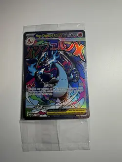 Pokemon TCG Mega Charizard x Ex Promo Card Sealed Holo - Image 1