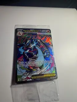 Pokemon TCG Mega Charizard x Ex Promo Card Sealed Holo - Image 3