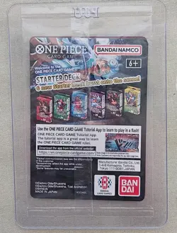 One Piece x Dodgers Collaborative Promo Card Monkey D. Luffy (Sealed) - Image 3