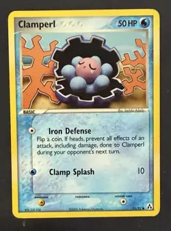 Clamperl 51/92 Pokemon Card LP Common Legend Maker - Image 1