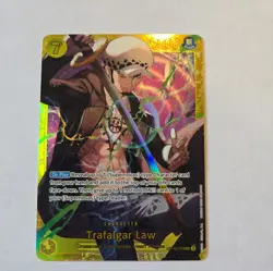 Trafalgar Law OP10-119 SEC English One Piece TCG Card Royal Blood NM - Image 1