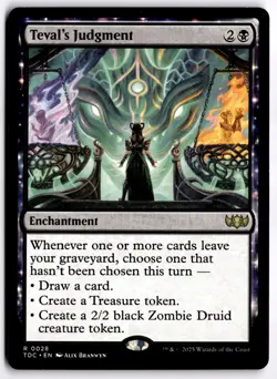 Teval's Judgment NM TDC Commander: Tarkir: Dragonstorm MTG - Image 1