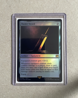 Buster Sword (Foil 0255) - Final Fantasy - Near Mint - Mythic - MTG English - Image 1