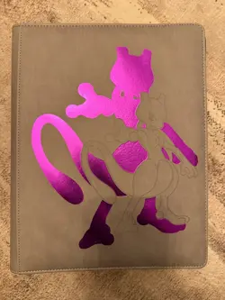 Pokemon Mewtwo Trading Card Binder 9-Pocket 20 Page Elite Series Ultra Pro A1 74427155827 - Image 1