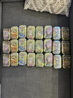 Pokemon TCG Prismatic Evolutions Mini Tins x24 - New and Sealed - Image 2