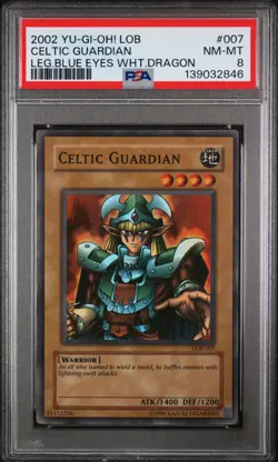 Celtic Guardian LOB-007 The Legend of Blue Eyes White Dragon Unlimited - Image 1