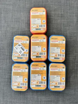 7X One Piece TCG - TS-02 Mini Tin - OP-13 Packs - New & Sealed - Image 2