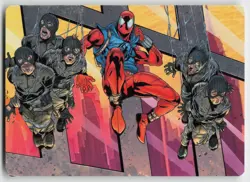 MTG Art Series Card Scarlet Spider, Ben Reilly 38/54 - Image 1