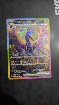 Pokemon TCG Prismatic Evolutions Umbreon EX Card 161/131 SIR NM - Image 3