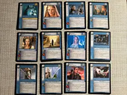 Lord of the Rings TCG 24 Rare Card Lot (2 of each) Elven - Image 1