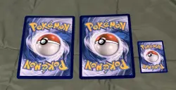 Pokemon Glaceon & Leafeon VSTAR Black Star Promo Oversized Jumbo Card MINT - Image 2