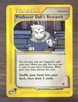 Professor Oak's Research 149/165 Expedition Pokemon Card Uncommon - Image 1