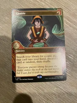 🔮 MTG: Gamble (Showcase) Avatar: The Last Airbender: -SHIPS INSTANTLY - Image 1
