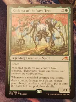 MTG Kamigawa Neon Dynasty - Kodama Of The West Tree NM - Image 1