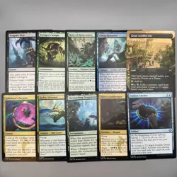 Teval, Arbiter of Virtue - Graveyard Delve Commander Deck (Blue/Black/Green)-MTG - Image 4