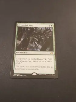 MTG #200 Cryptolith Rite Shadows over Innistrad LP - Image 1