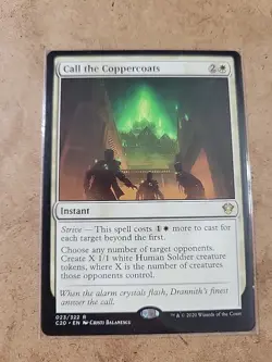 MTG Call the Coppercoats Regular #023/322 Commander 2020 Rare C20 NM/M - Image 1