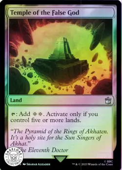 Temple of the False God - Foil - Doctor Who - 320 NM - Image 1