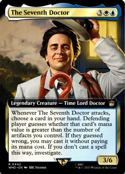 The Seventh Doctor Extended Art - Doctor Who - 442 NM - Image 1