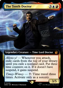 The Tenth Doctor Extended Art - Doctor Who - 446 NM - Image 1