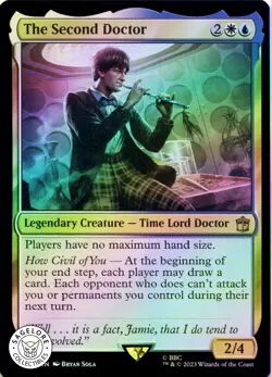 Rootbound Crag Extended Art - Foil - Doctor Who - 511 NM - Image 1