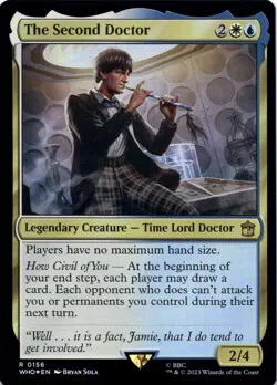 Rootbound Crag Extended Art - Foil - Doctor Who - 511 NM - Image 2