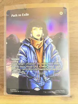 Path to Exile (Borderless Foil) Mythic MTG Ninja Turtles - Image 1