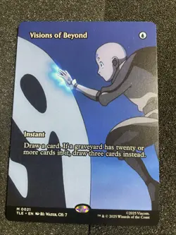 Visions of Beyond (Borderless) 0021 - Avatar: The Last Airbender TLE MTG NM/M - Image 1