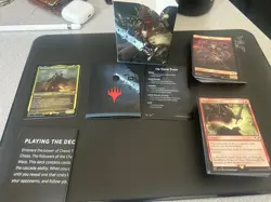 MTG The Ruinous Powers Warhammer 40k Commander Deck - Opened, Unplayed - Image 1