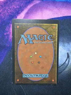 Miscut 1x Plains Basic Land 4th Edition MTG Magic Gathering Error Misprint - Image 2