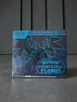 Pokemon TCG Mega Evolution Phantasmal Flames Elite Trainer Box ETB, Brand New - Image 1