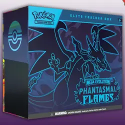 Pokemon TCG Mega Evolution Phantasmal Flames Elite Trainer Box ETB, Brand New - Image 5