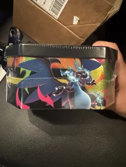 Pokemon Mega Charizard X Tin Box Sealed 2026 Mega Evolution Series Booster Foil - Image 2