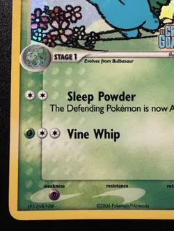 Ivysaur 34/100 EX Crystal Guardians Pokemon Card Reverse Holo Foil Rare MP - Image 5