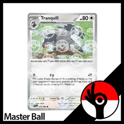 Pokemon TCG: Black Bolt - MasterBall - 072/086 - Tranquill - Image 1