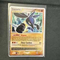 Pokemon TCG - Lucario Lv.X - DP12 - Diamond and Pearl Black Star Promo - Holo - Image 1