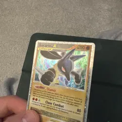 Pokemon TCG - Lucario Lv.X - DP12 - Diamond and Pearl Black Star Promo - Holo - Image 3