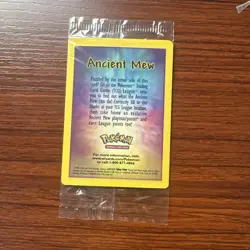 Ancient Mew Pokemon Movie 2000 Promo SEALED - Image 1