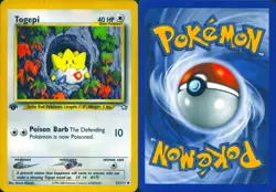 TOGEPI 51/111 UNCOMMON NEO GENESIS POKEMON 1ST EDITION MP - Image 3