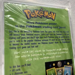 Pokemon TCG Overgrowth Theme Deck Nintendo Wizards of the Coast 1999, Sealed 742818060189 - Image 4